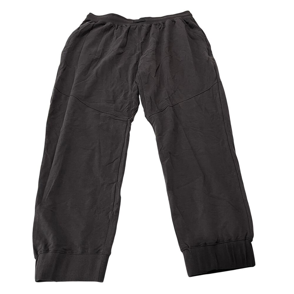 17-4 LAHGO Lunya Men's Pima Cotton Alpaca Sweat Pants Dark Gray XL
